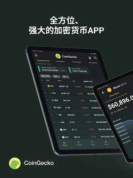 CoinGecko - 虚拟币数字货币追踪器 screenshot 16