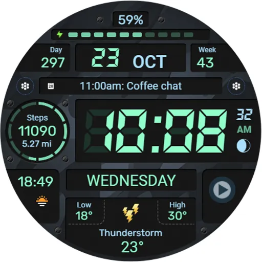 WFP 129 Military watch face screenshot 37