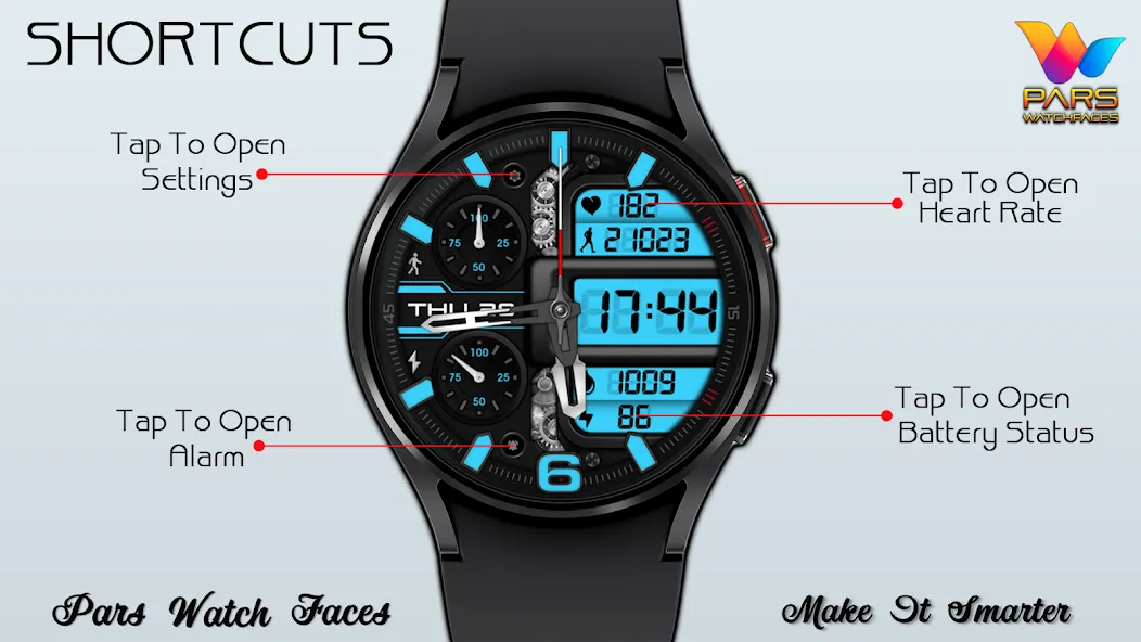 Hybrid Sport Watch Face screenshot 6