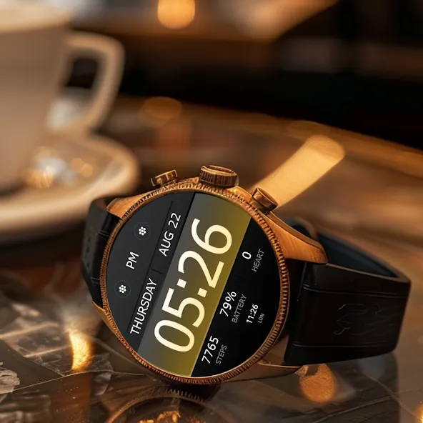 Key WF40 Digital Watch Face screenshot 4