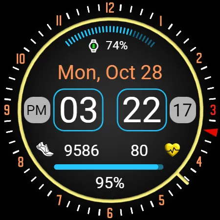 Iris505 Digital Watch Face screenshot 15