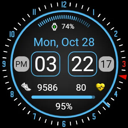 Iris505 Digital Watch Face screenshot 21