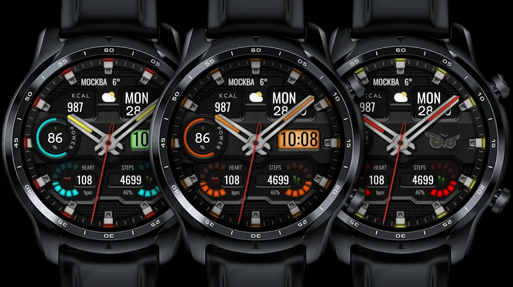 Hybrid TAKTIK WS66 Watch face screenshot 1
