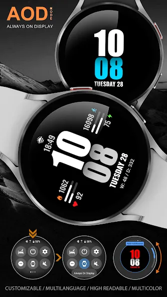 WFP 244 Sports watch face screenshot 8
