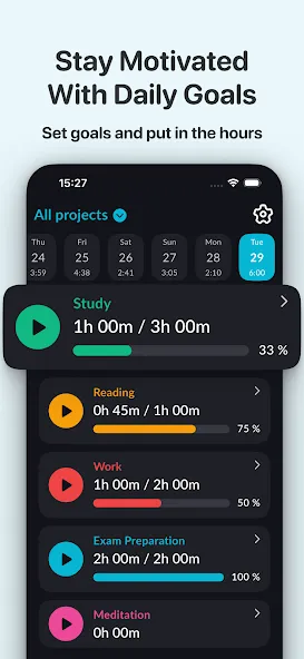 Pomodoro Focus Timer: Balance screenshot 1