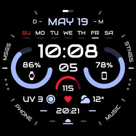 Engine Watch Face screenshot 10