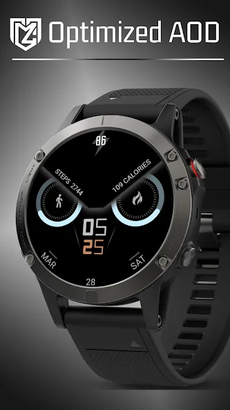Watch Face Wear OS Minimal screenshot 4