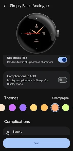 Simply Black Analogue screenshot 4