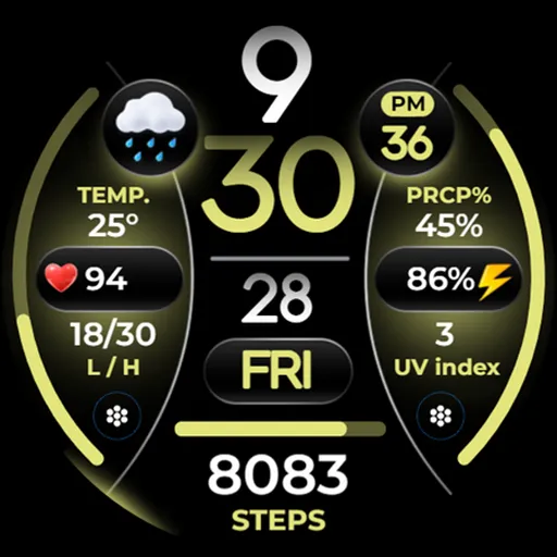 OMG 346 Weather Fitness Watch screenshot 26