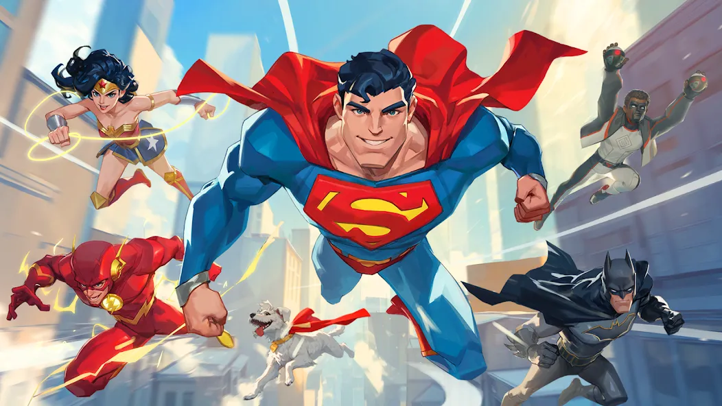 DC Worlds Collide Strategy RPG screenshot 1