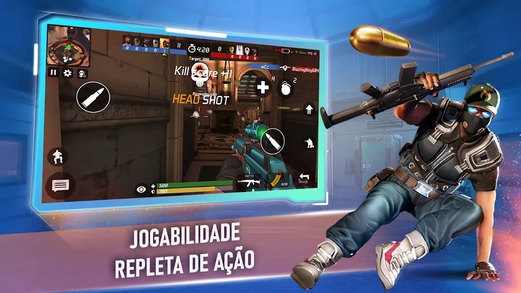 MaskGun: Jogo de tiro FPS screenshot 1