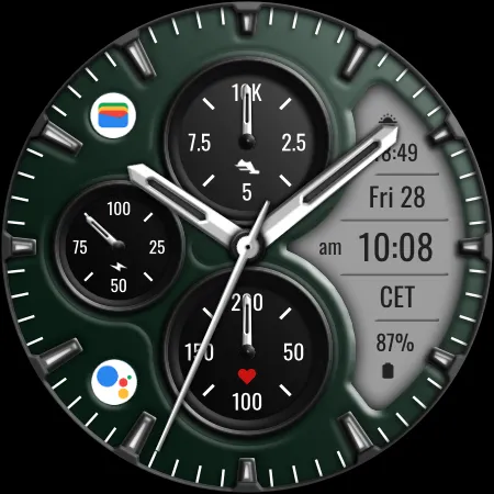 DADAM100: Hybrid Watch Face screenshot 17