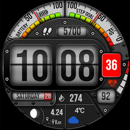 MB297 Digital Watch Face screenshot 25