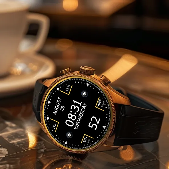 Key WF27 Digital Watch Face screenshot 4