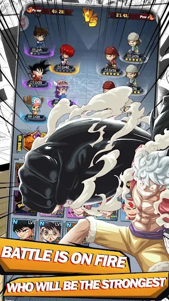 Manga Battle: Tiny Hero screenshot 1