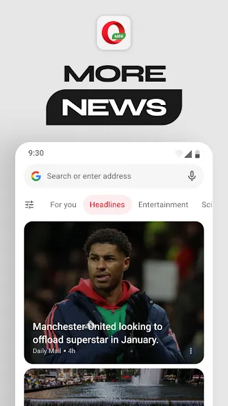 Opera Mini: Fast Web Browser screenshot 7