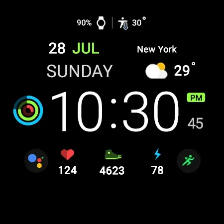 MIMIX Digital Sp02 Watchface screenshot 16