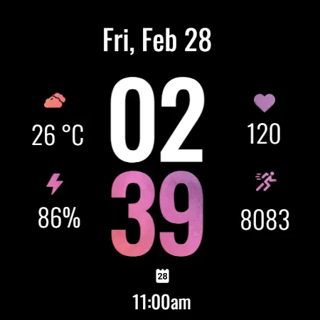 Minimal Watch Faces screenshot 34