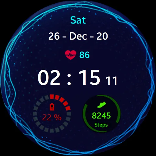 Music Pulse Watch Face screenshot 4