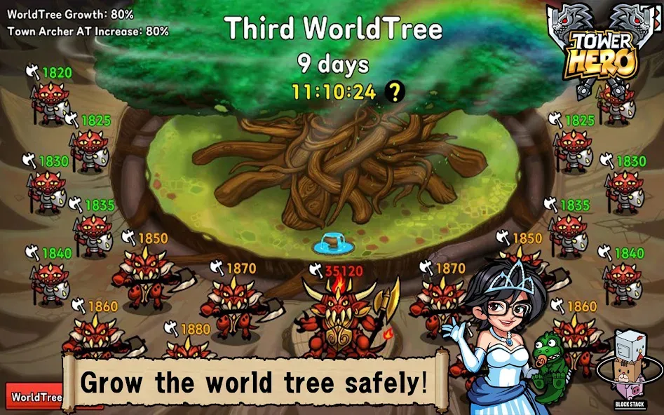 Tower Hero - Tower Defense RPG screenshot 12