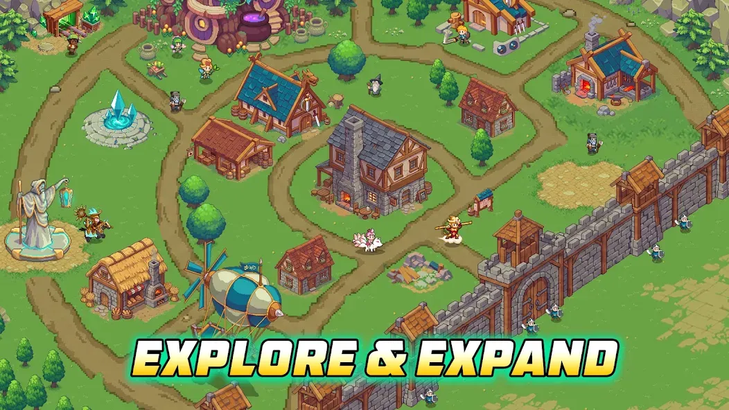 Guardian War: RPG Pixel Hero screenshot 3