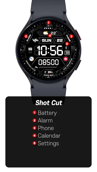 SamWatch Military Z screenshot 3