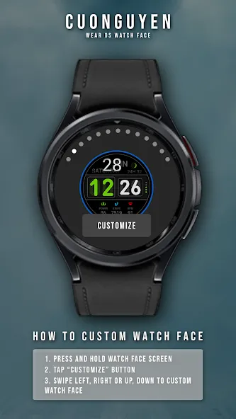 Watch face CNW0031 screenshot 3