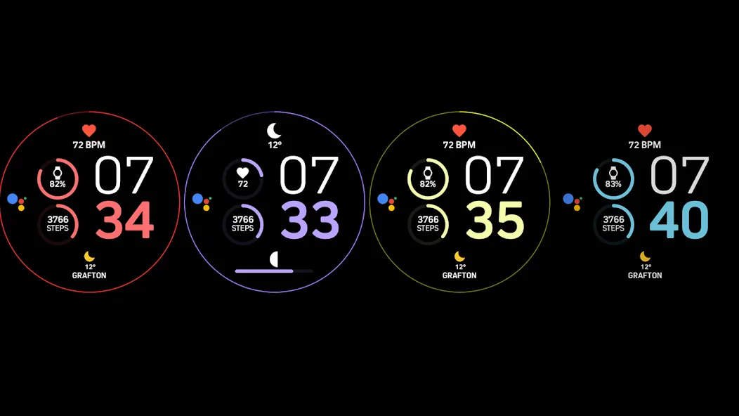 Night 30 - watch face screenshot 16