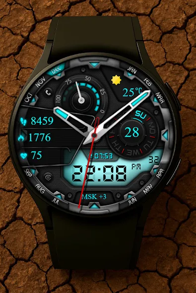 Finter Hybrid Watch Face screenshot 6