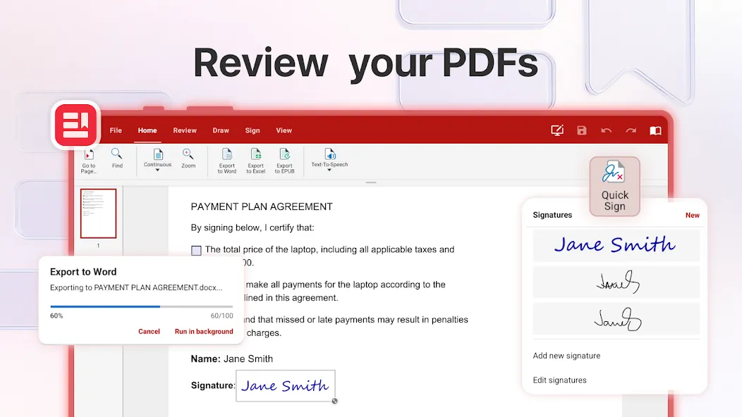 MobiOffice: Word, Sheets, PDF screenshot 14