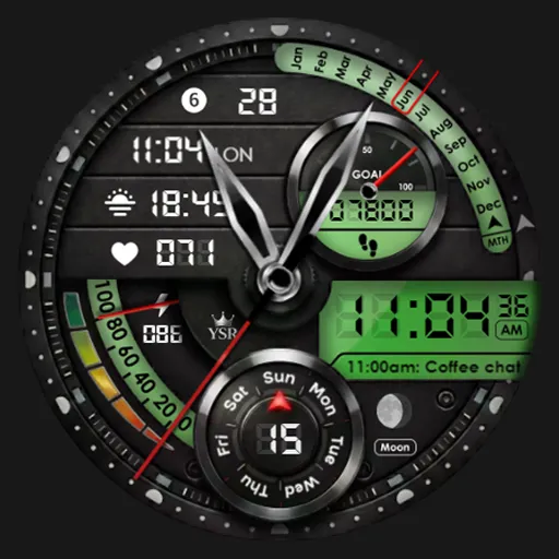 YSR003 Hybrid Watch Face screenshot 8