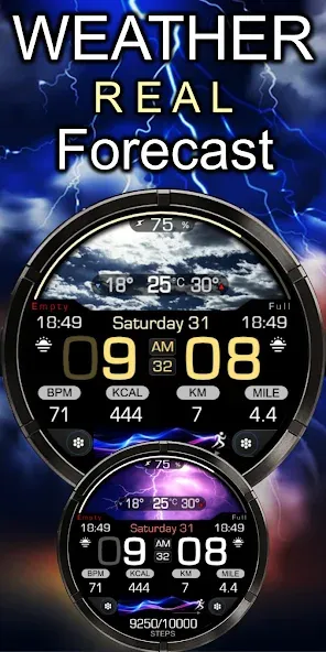 Modern Weather Digital ECO58 screenshot 1