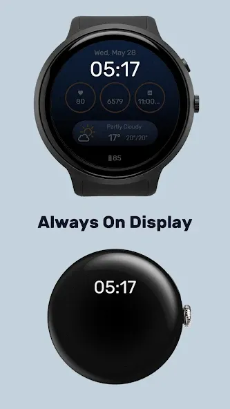 Digital Watchface D5 screenshot 4