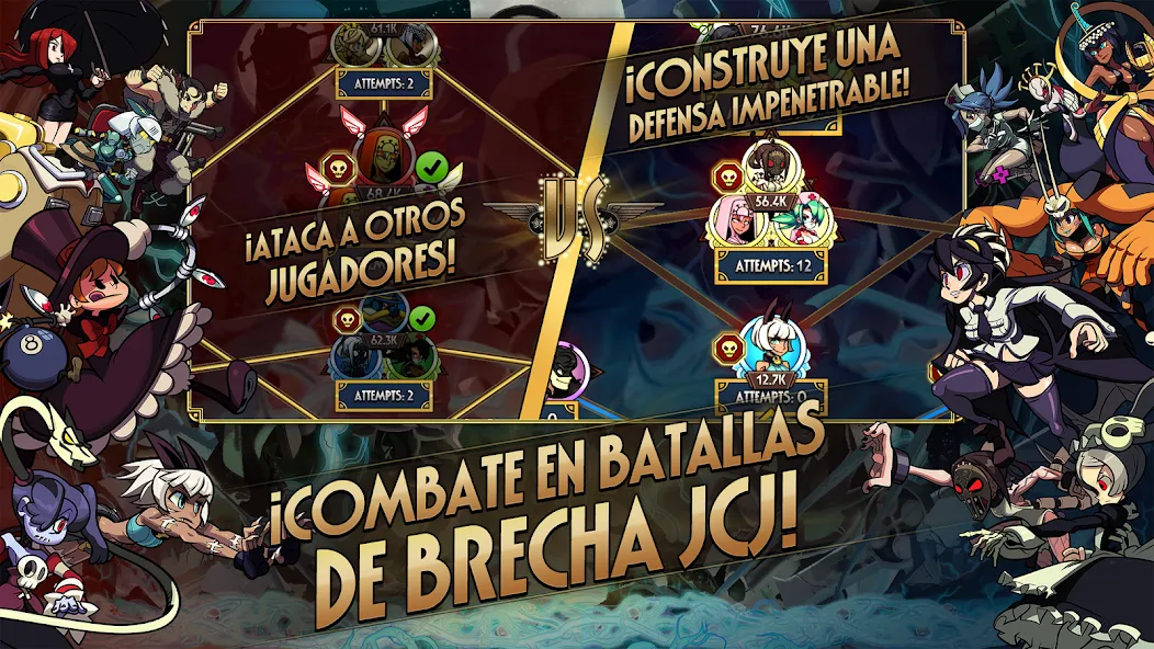 Skullgirls: RPG de Lucha screenshot 5