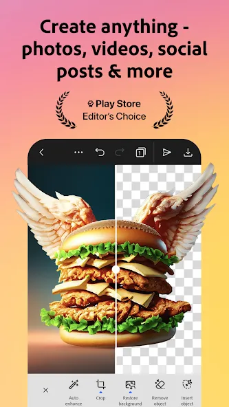 Adobe Express: AI Photo, Video screenshot 1