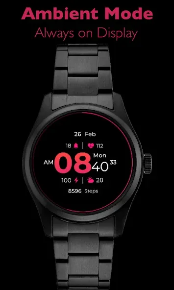 SM Gradient Hour Watch Face screenshot 4