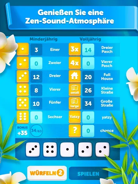 Yatzy Klassisch screenshot 13