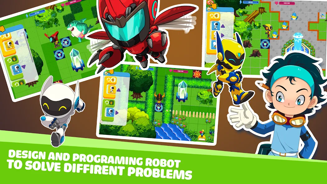 Robotizen: Kid learn Coding Ro screenshot 1