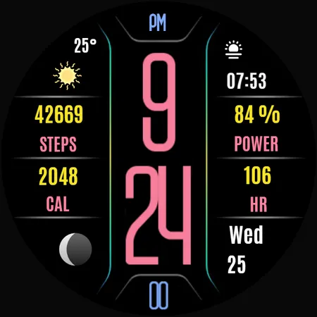Simplex Digital Watch Face screenshot 40