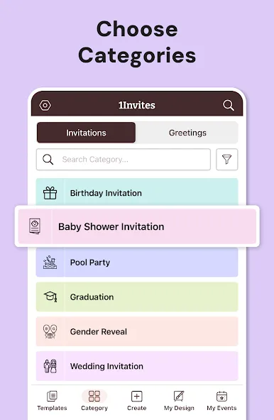 Invitation Maker: Cards & RSVP screenshot 4