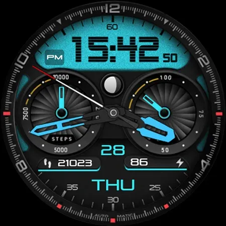 Colorful Hybrid Watch Face screenshot 33