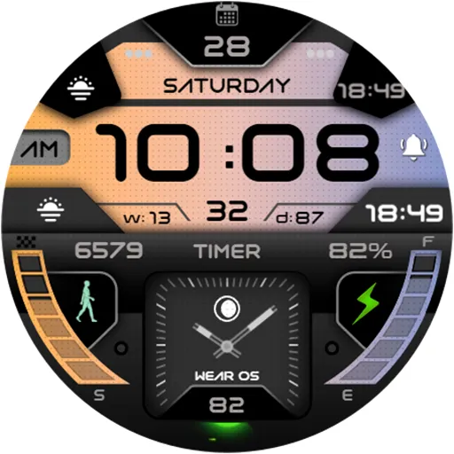 Hybrid ELLORO Watch face screenshot 12