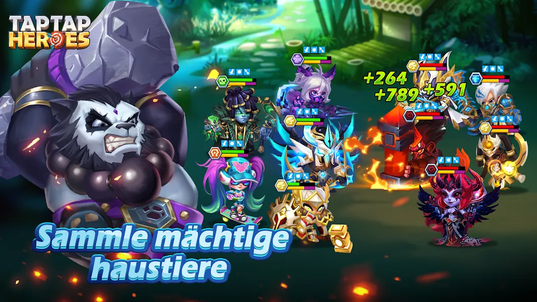 Taptap Heroes:ldle RPG screenshot 4