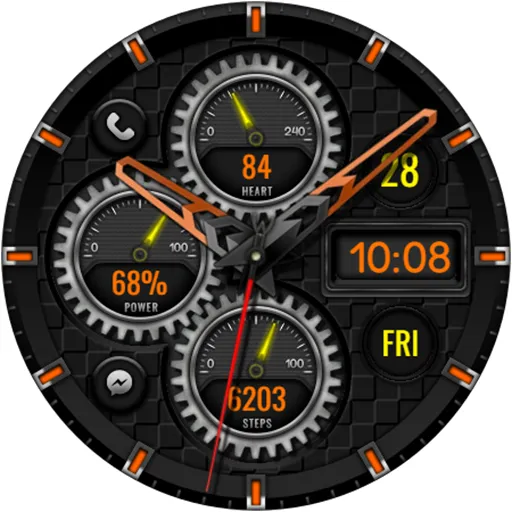 Hybrid DORSUG Watch face screenshot 19