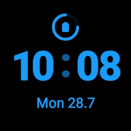 Minimal Digital Watch Face screenshot 10