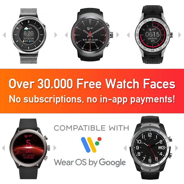 Watch Face - Minimal & Elegant screenshot 1