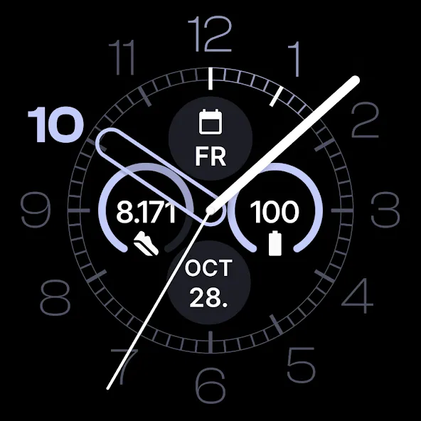 Crescendo - Analog Watch Face screenshot 25