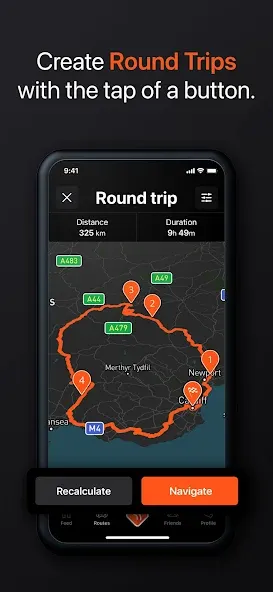 Detecht - Motorcycle App & GPS screenshot 3