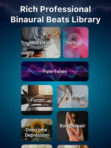 Binaural Beats: Sleep & Focus screenshot 12