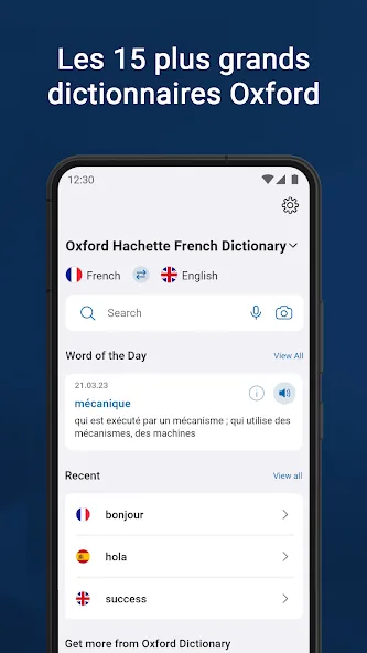 Oxford Dictionary screenshot 2